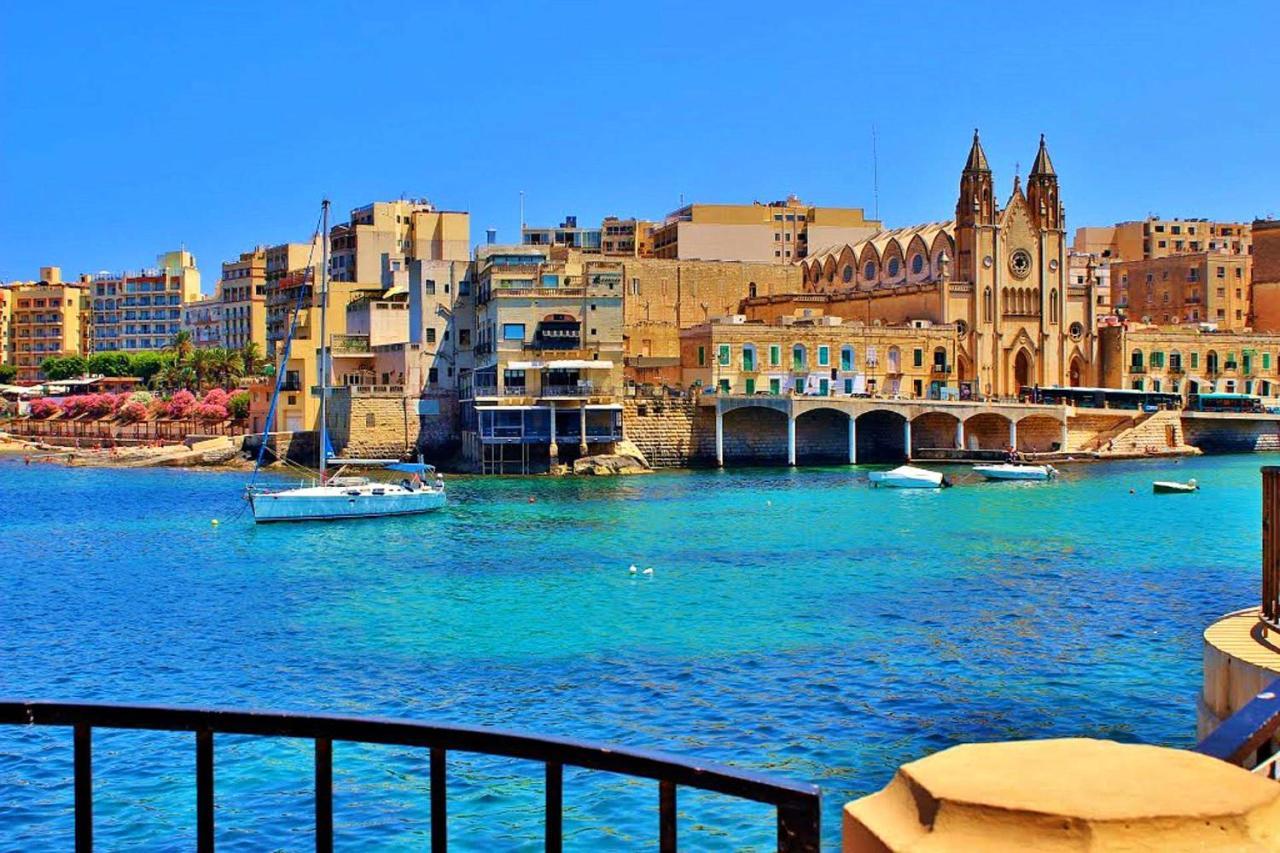 Modern 2 Bedroom Maisonette In Central Sliema Esterno foto